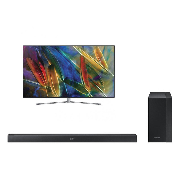 Комплект Samsung QLED телевизор QE-55Q7FAM + Саундбар HW-M360 артикул 174983Si-1
