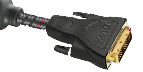 Кабель межблочный видео Audioquest DV-X braided 2m артикул 104394FV-1
