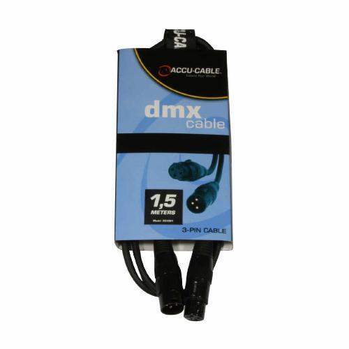 Кабель DMX ADJ AC-DMX3/1,5 артикул 205198Si-1