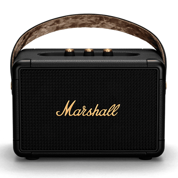 Портативная акустика Marshall Kilburn II Black & Brass артикул 293754Si-1 в интернет-магазине «HiFiRussia»