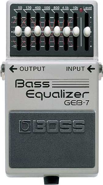 Педаль для гитары Boss GEB-7 Bass Equalizer артикул 199066Si-1 фото 3