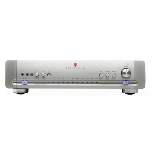 Предусилитель (стерео) Parasound P5 silver артикул 103988Si-1
