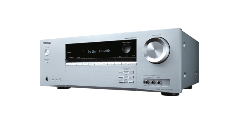 AV ресивер Onkyo TX-SR343 silver артикул 119307Si-1 фото 4
