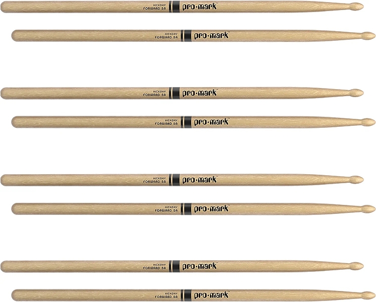 Барабанные палочки Promark TX5AW-4P (Classic Forward 5A, 4 пары) артикул 279943Si-1 фото 3