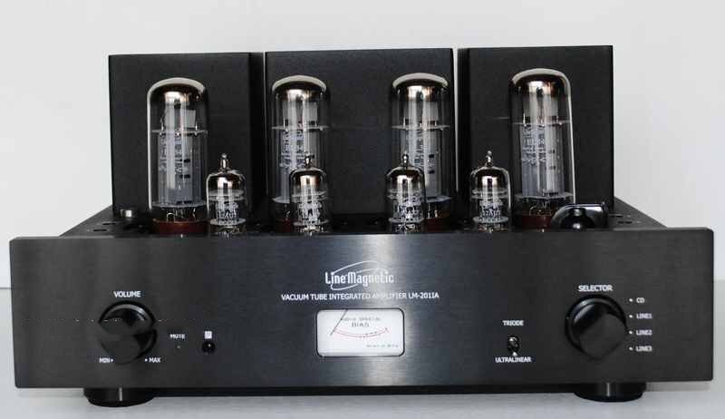 Ламповый усилитель Line Magnetic LM-201 IA black артикул 145629Si-1 в интернет-магазине «HiFiRussia»