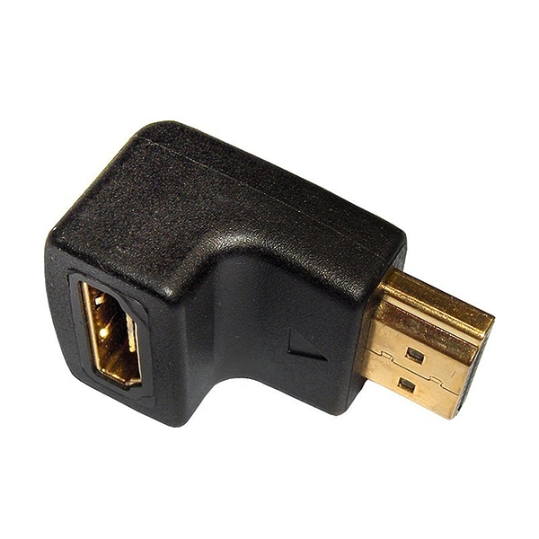 Разъем In-Akustik Premium Compact HDMI angle 90 adapter Male <-> Female #0090201002 артикул 168708Si-1