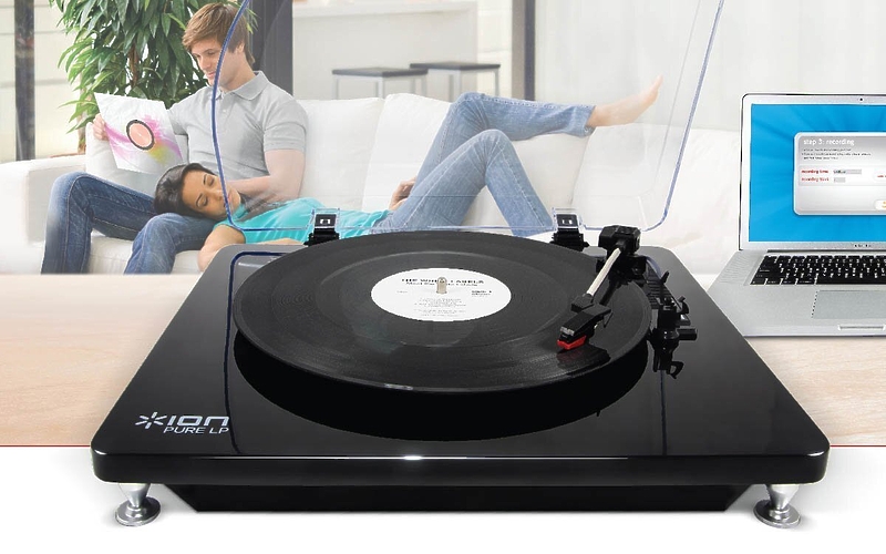 Проигрыватель винила ION Audio Pure LP white артикул 118465Si-1 фото 4