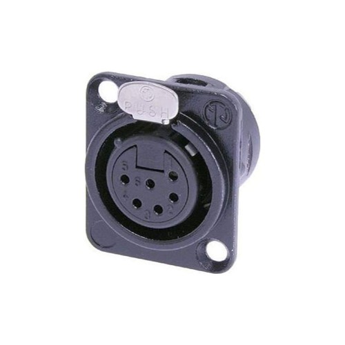 Разъем Neutrik NC6FD-L-BAG-1 артикул 283673Si-1