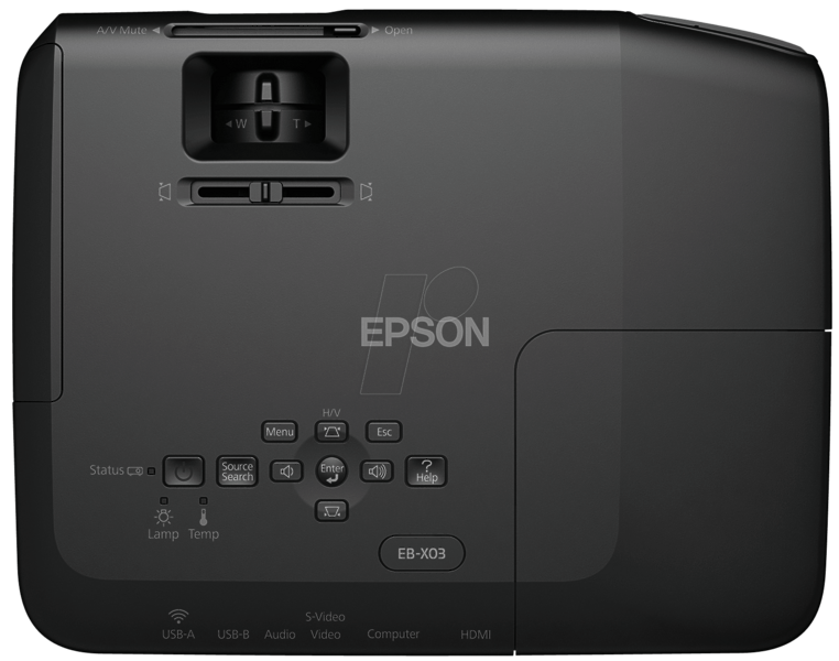 Проектор Epson EB-X03 артикул 102339Si-1 фото 5