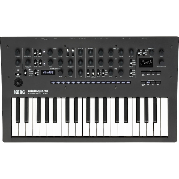 Клавишный инструмент KORG MINILOGUE-XD артикул 190006Si-1 фото 4