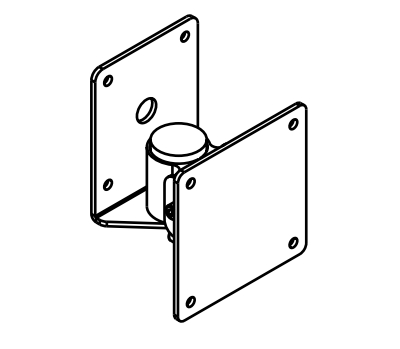 Крепление FBT AC-W 568 B -  крепление (черное) для Archon 105, 106, 108 артикул 125195Si-1