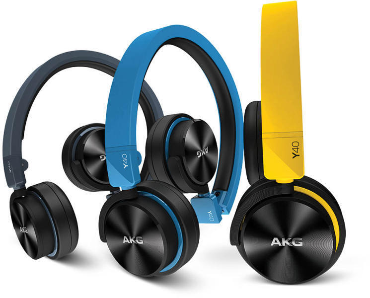 Наушники AKG Y40 yellow артикул 131155Si-1 фото 3
