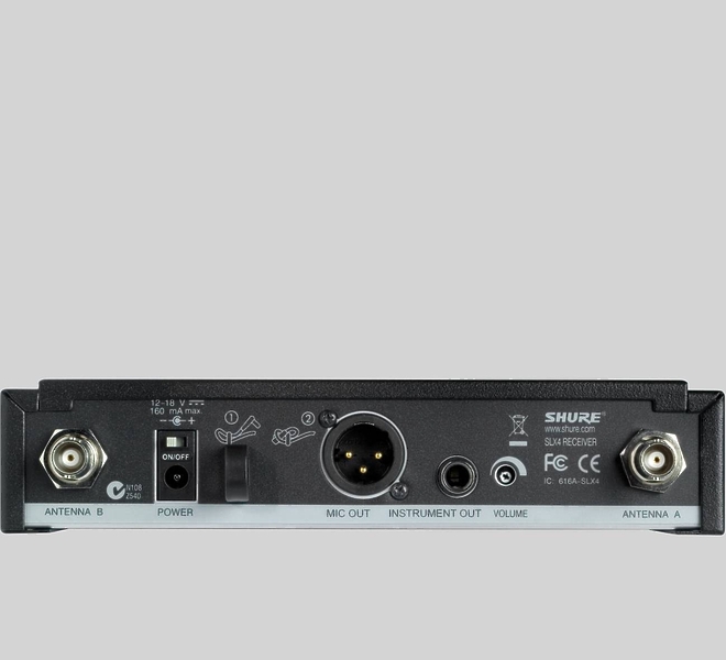 Радиосистема Shure SLX24E/B87A P4 702 - 726 MHz артикул 160081Si-1 фото 3