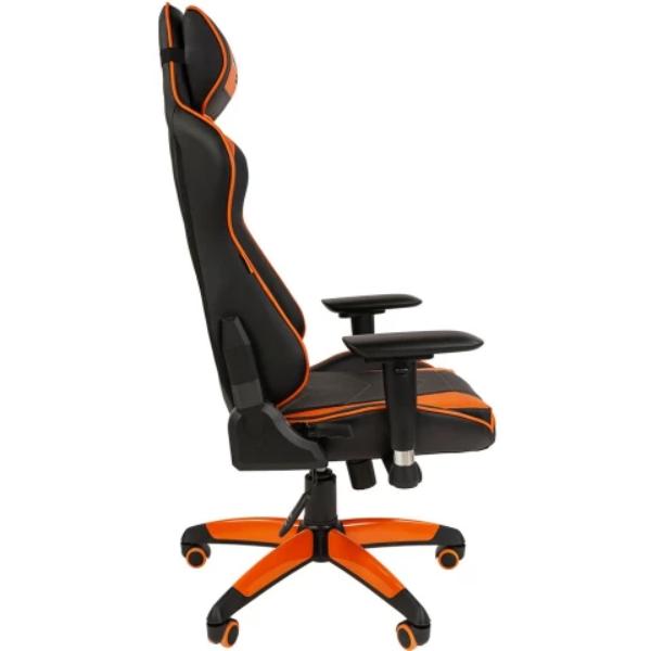 Кресло игровое Chairman game 44 00-07073779 Black/Orange артикул 269973Si-1 фото 4