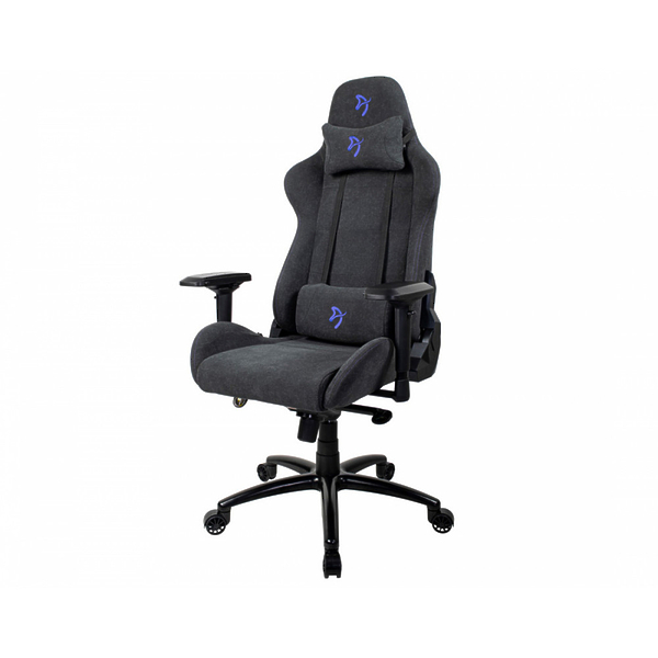 Кресло игровое Arozzi Signature Soft Fabric Blue Logo артикул 275458Si-1