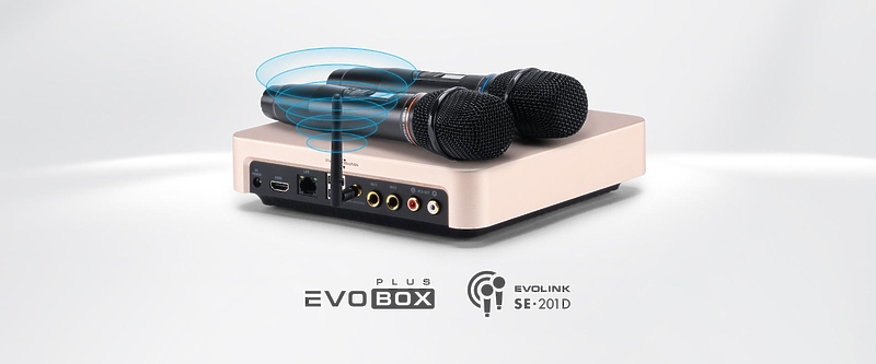 Караоке система Evolution EVOBOX Plus Black артикул 258623Si-1 фото 11