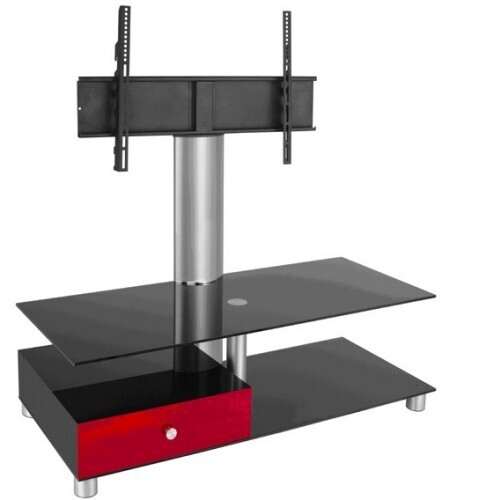 Подставка под ТВ и HI-FI Ultimate AXIS 556 red артикул 230471SI-1