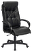 Кресло Бюрократ CH-824B/LBLACK (Office chair CH-824 black eco.leather cross plastic)