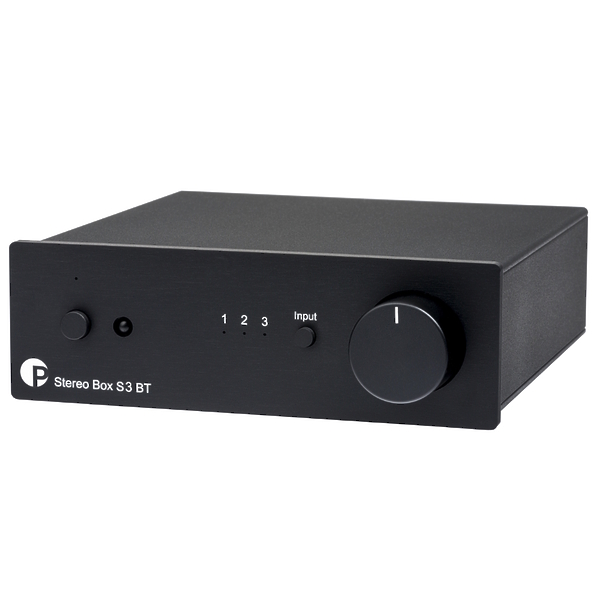 Интегральный усилитель Pro-Ject Stereo Box S3 BT Black артикул 301861Si-1 в интернет-магазине «HiFiRussia»