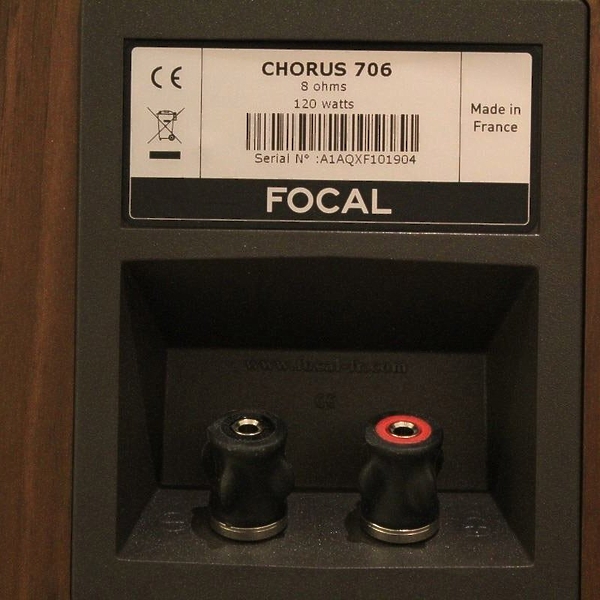 Полочная акустика Focal Chorus 706 WHITE STYLE VYL артикул 148529Si-1 фото 5