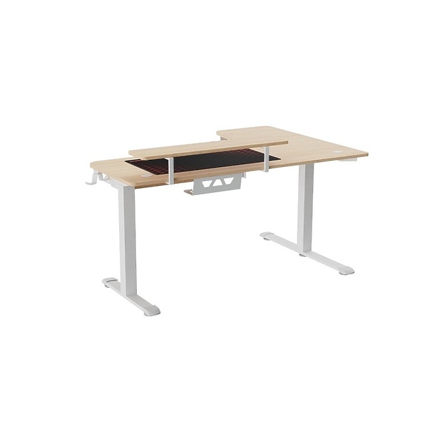 Стол компьютерный EUREKA ERK-EHD-L60R-MW артикул 336672Si-1 фото 3