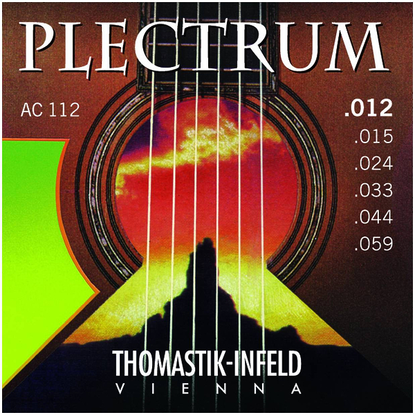 Струны для акустической гитары Thomastik AC112 Plectrum артикул 291671Si-1
