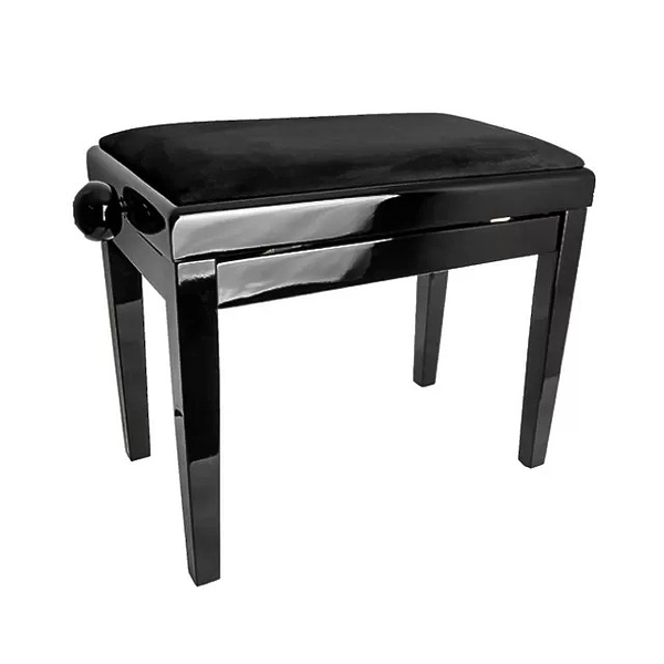 Банкетка Rin HY-PJ018B-GLOSS-BLACK артикул 277553Si-1