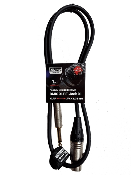 Кабель микрофонный Xline Cables RMIC XLRF-JACK 01 артикул 282528Si-1