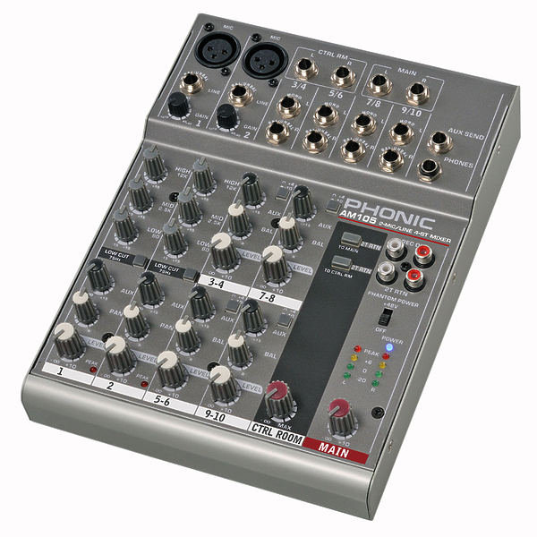 Микшер PHONIC AM 105 артикул 156664Si-1