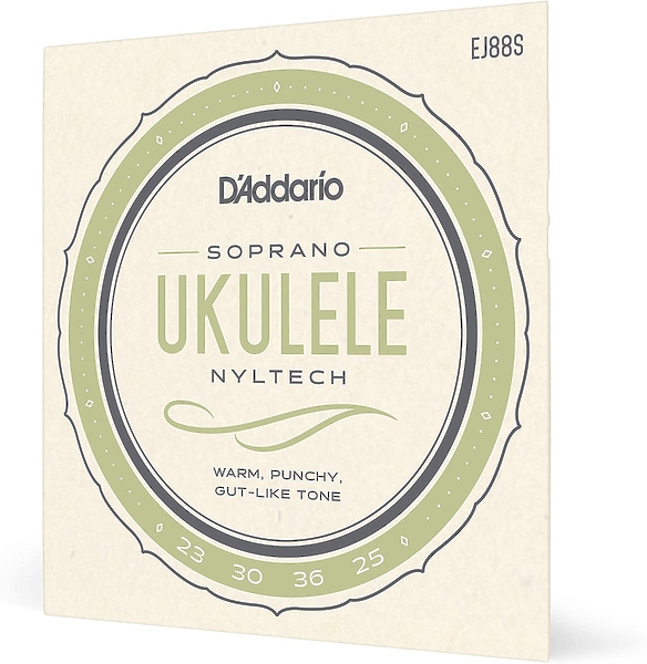 Струны D'Addario EJ88S SET SOPRANO NYLTECH UKULELE артикул 273653Si-1