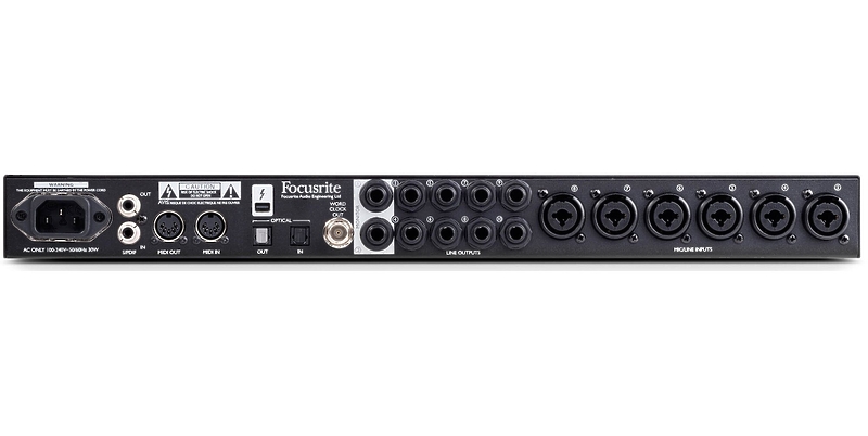 Звуковой усилитель FOCUSRITE Clarett 8Pre артикул 144488Si-1 фото 4