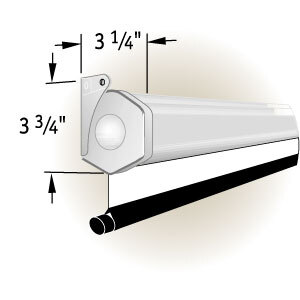 Экран Draper Luma AV (1:1) 84/84" 213*213 MW (XT1000E) 207004 артикул 344395FV-1 фото 3