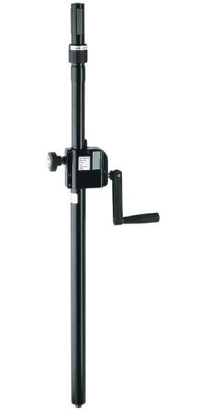 K&M K&M 21340-000-55 Ring Lock соединительная стойка для АС, высота 92-152 см, регулируется ручкой, резьба М20 на торце артикул 340243SI-1