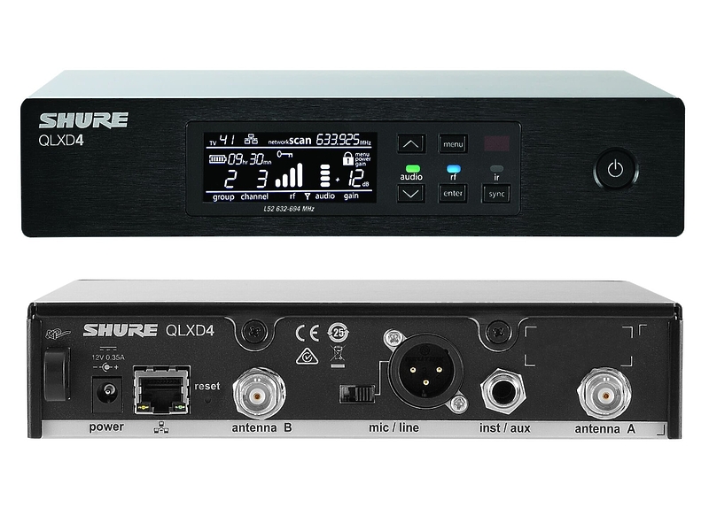 Вокальная радиосистема Shure QLXD24E/B87C G51 (470-534 MHz) артикул 225131Si-1 фото 4