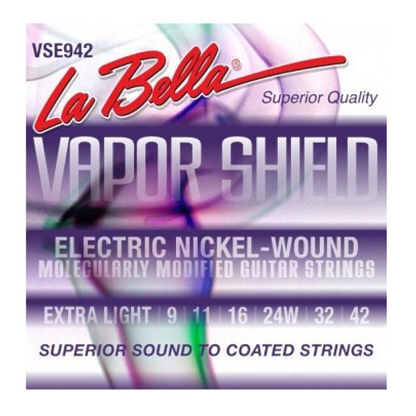 Струны для электрогитары La Bella VSE942 артикул 291468Si-1