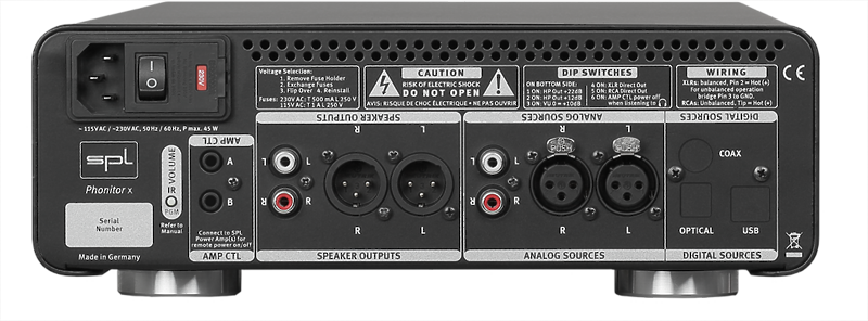 Усилитель для наушников SPL Phonitor X red артикул 217752Si-1 фото 4