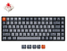 Беспроводная механическая ультратонкая клавиатура Keychron K2 White Led Gateron Red Switch