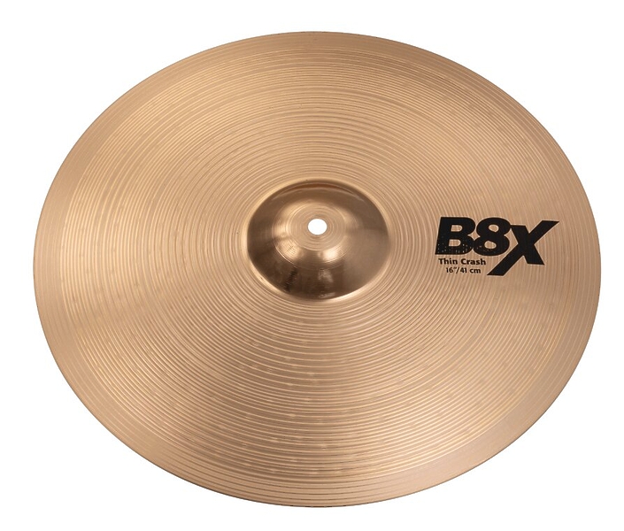 Тарелка Sabian 16" B8X Thin Crash артикул 255276Si-1