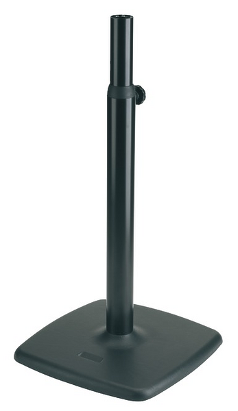 Стойка K&M K&M 26795-000-56 дизайнерская стойка под мониторы, чугунное основание 48x48 см, в. от 80 до 135 см, вес 18, 7 кг, чёрный артикул 125434Si-1