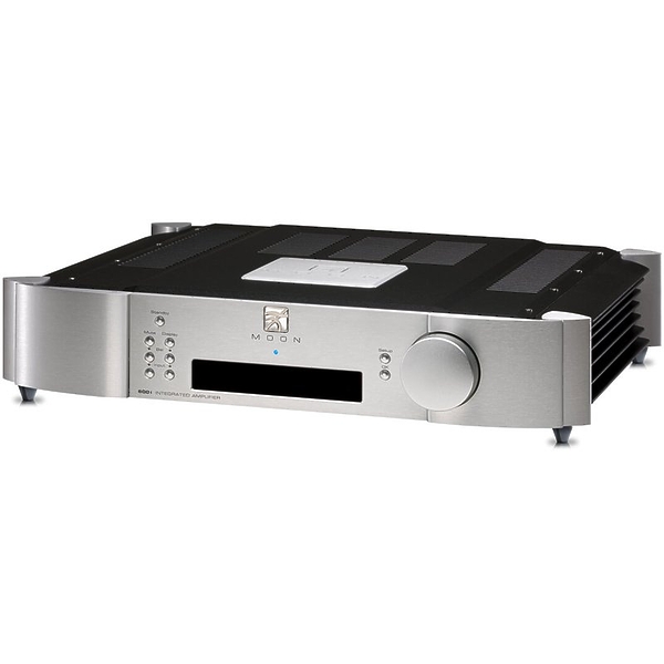 Стереоусилитель SIM Audio Moon 600i V2 Silver\Blue Display артикул 184104Si-1