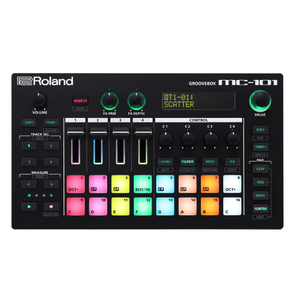 Грувбокс (контроллер) Roland MC-101 артикул 224614Si-1
