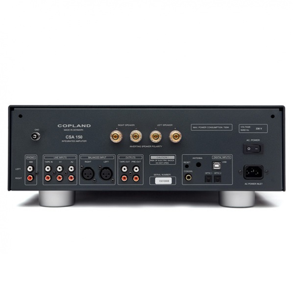 Стерео усилитель Copland CSA-150 (Dac-215) black артикул 244112Si-1 фото 3