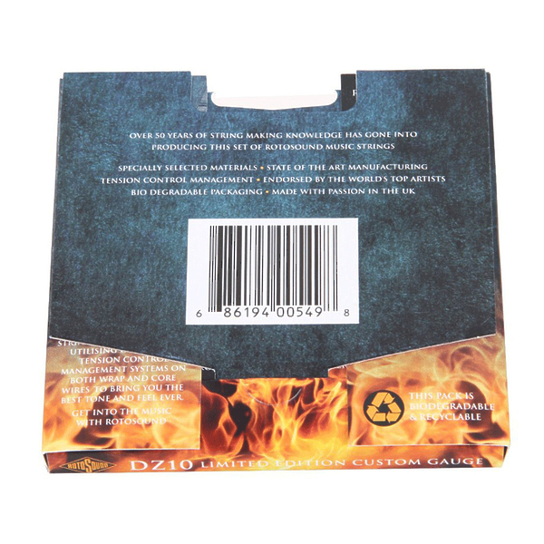 Струны Rotosound Dark Zone Limited Edition артикул 275386Si-1 фото 3