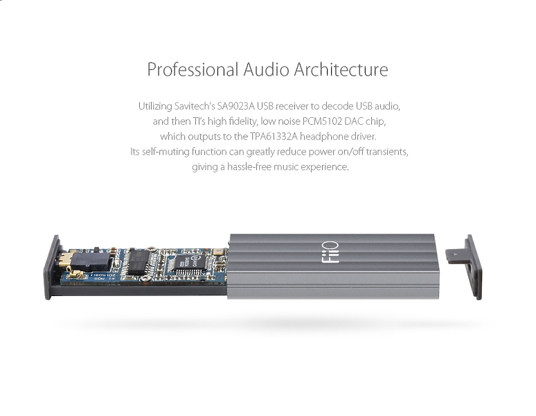 Усилитель для наушников FiiO K1 артикул 141774Si-1 фото 3