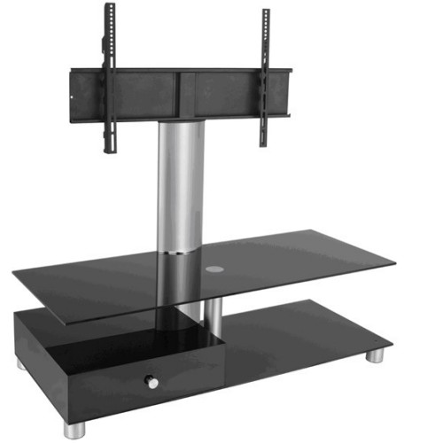 Подставка под ТВ и HI-FI Ultimate AXIS 556 black артикул 366350FV-1
