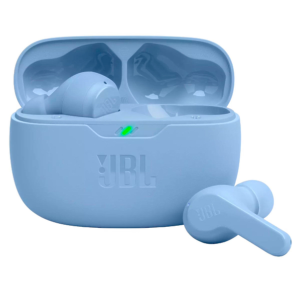Наушники JBL Wave Beam Blue артикул 299499Si-1