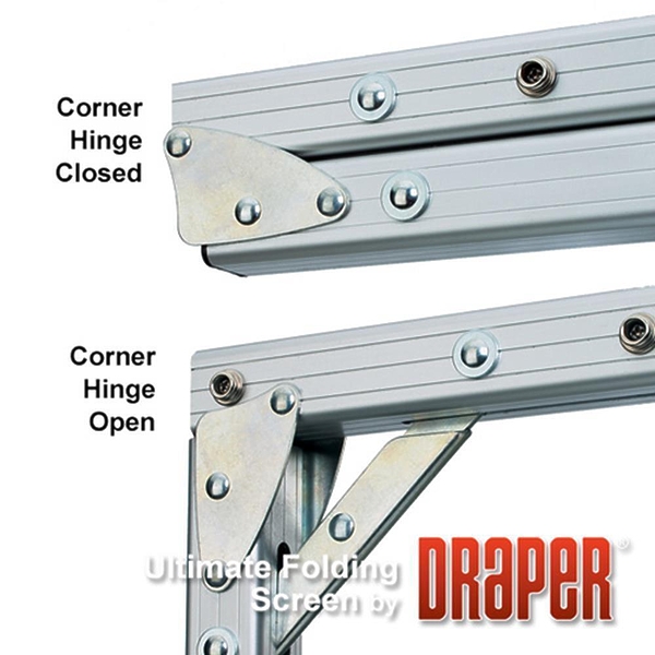 Экран Draper Ultimate Folding Screen HDTV (9:16) 302/119" 145*261 XT1000V (MW) артикул 258486FV-1 фото 5
