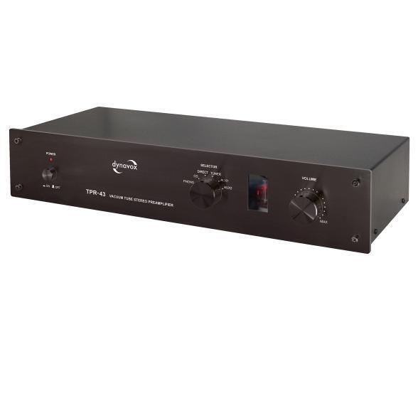 Стерео предусилитель Dynavox TPR-43 silver артикул 140478Si-1 фото 4