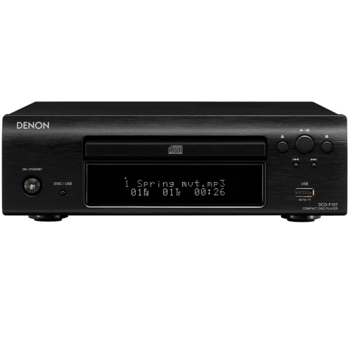 CD проигрыватель Denon DCD-F107 black артикул 392170FV-1