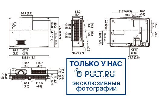 Проектор Sanyo PLC-XD2600 артикул 354970FV-1 фото 3